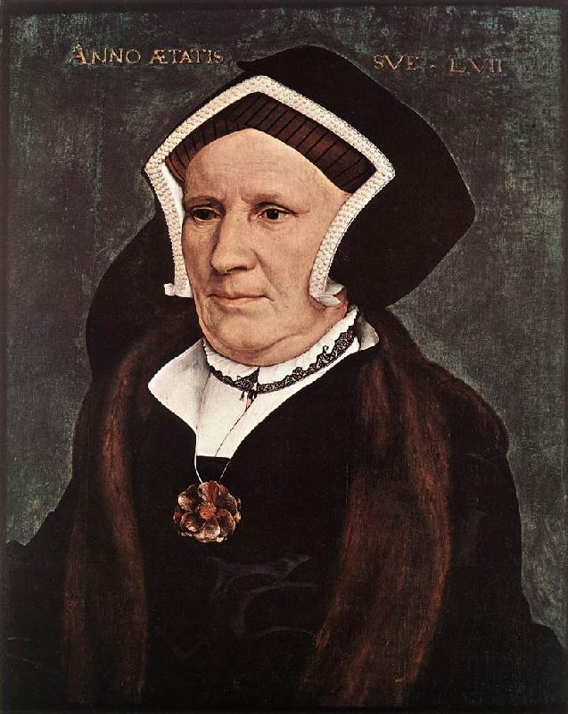 HOLBEIN, Hans the Younger Portrait of Lady Margaret Butts sg china oil painting image